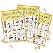 Omgouue Easter Day Bingo Game Party Supplies for Kids 24 Player