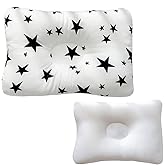 LUXHOUSE Unisex Pillow 13x9x2, Hypoallergenic Airmesh Breathable Cool 100% Cotton, Control Sweat, Ideal for Travel, Small, Car, Travel, MultiFunctual Small Nursery Decor Pillows