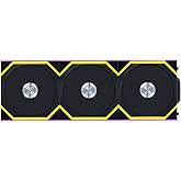 Lian Li UNI Fan SL-Wireless 120-Triple Pack (Reverse Blade) Performance ARGB Fan with Wireless Connector, Daisy Chain Design,