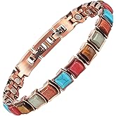 MagVIVACE Copper Magnetic Anklet for Women, Pure Copper Ankle Bracelet with Magnet