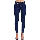 Judy Blue Tummy Control Classic Skinny Jeans – Women's Mid-Rise Sculpting Fit, Comfortable Stretch Jeans-88894