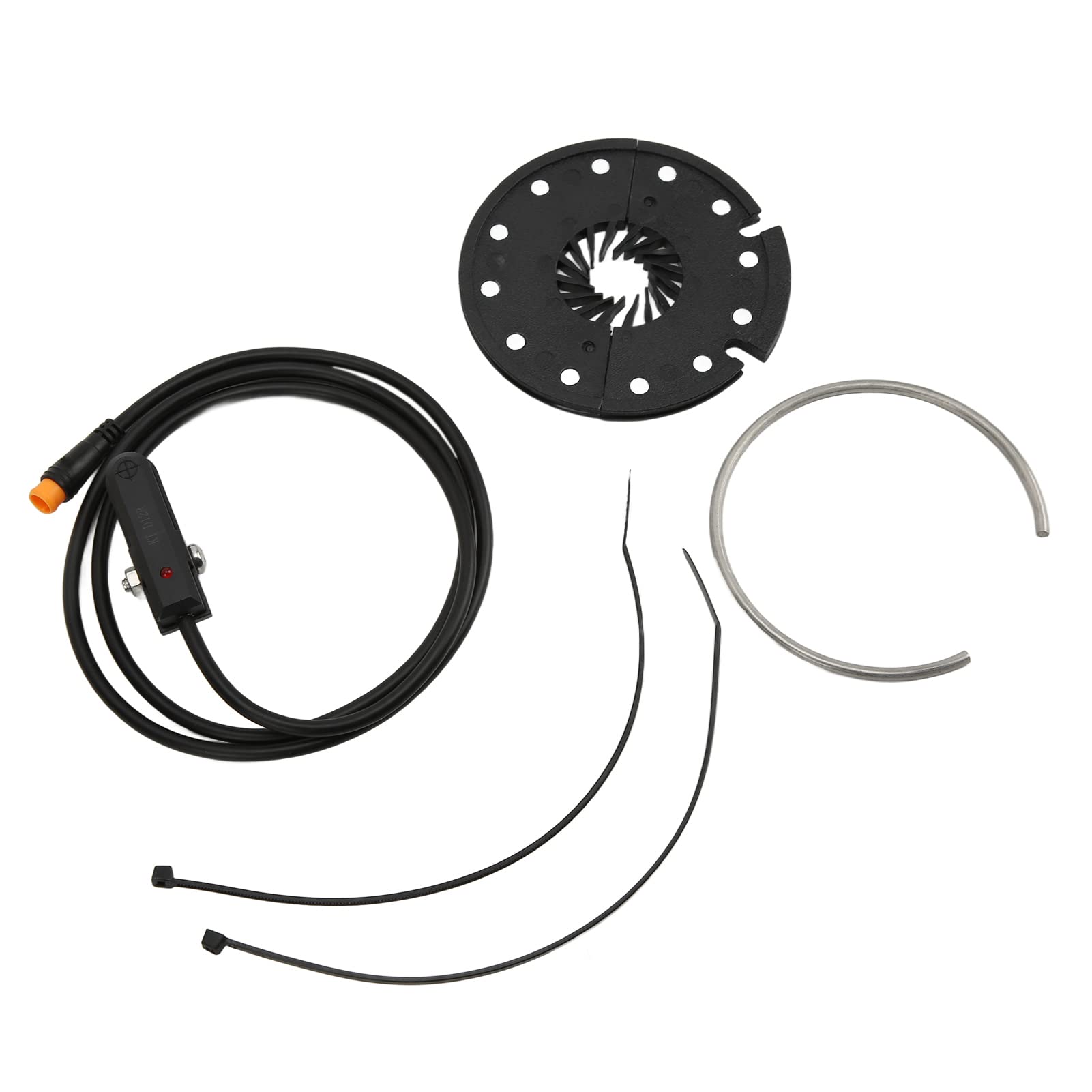 Pedal Assist Sensor, Water Proof with 12 Magnets Conversion Sensor for 12V-72V Voltage Range for Commuters DIY Riders and All-Weather Cycling