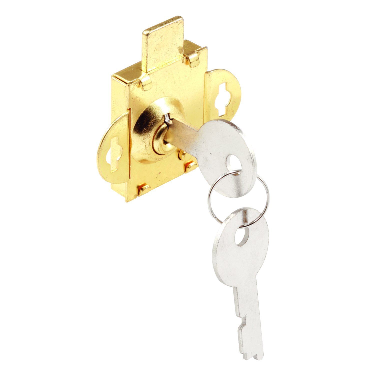 PrimeLine Products S 4086 Mail Box Lock with 1/2Inch Bolt, Brass