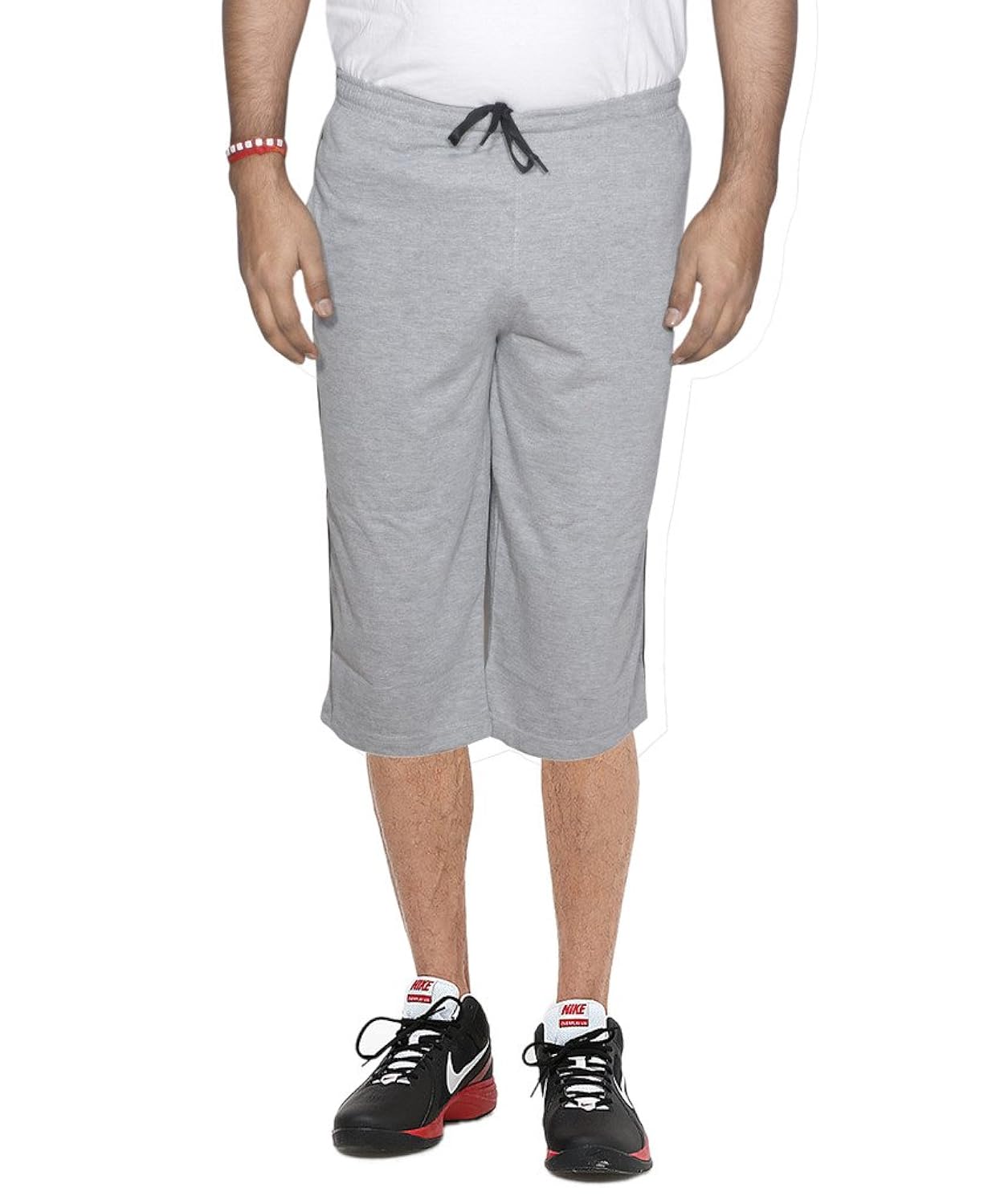 indiweaves men's regular fit nightwear/ capri