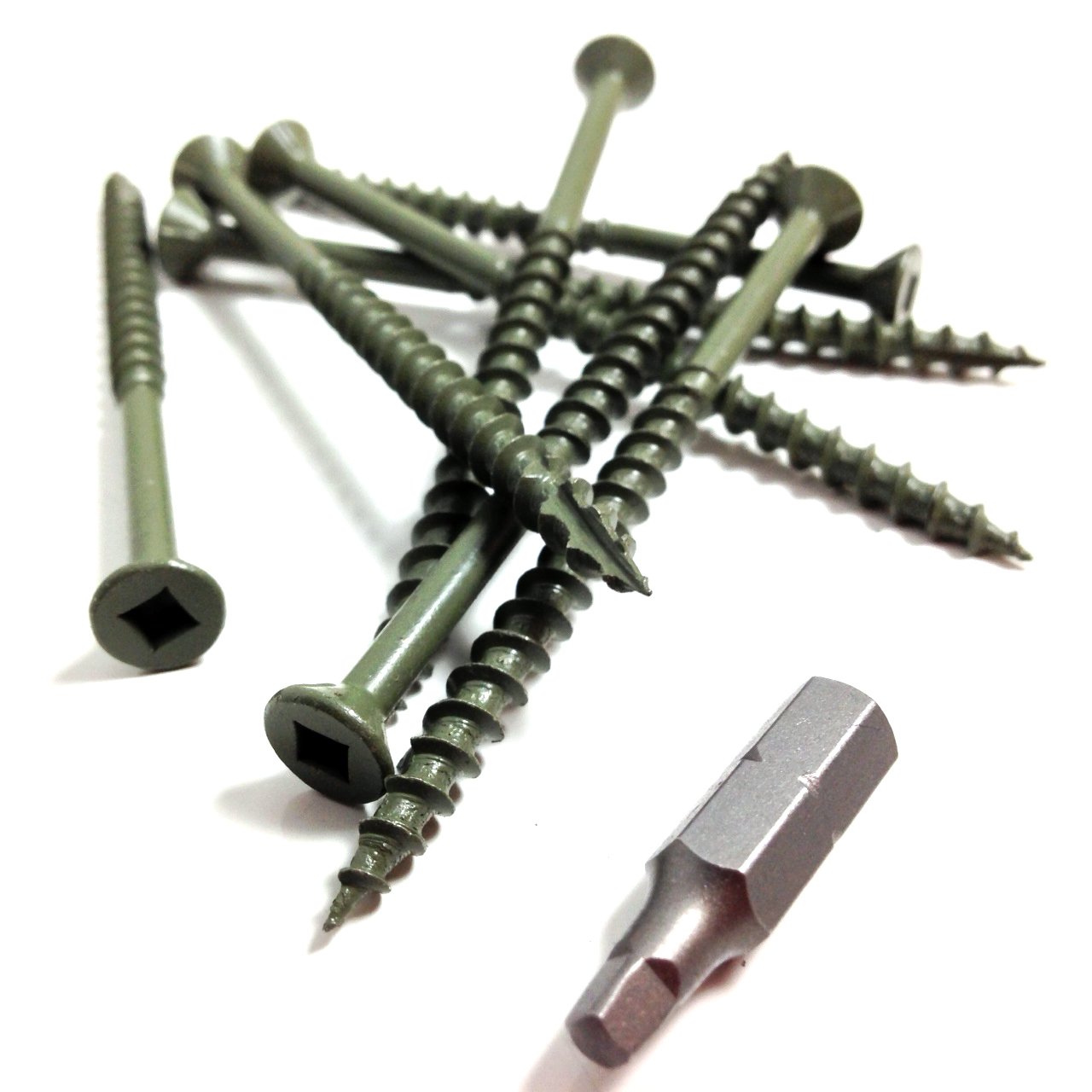 400 x 50mm Decking Screws High Performance Robertson Square Drive