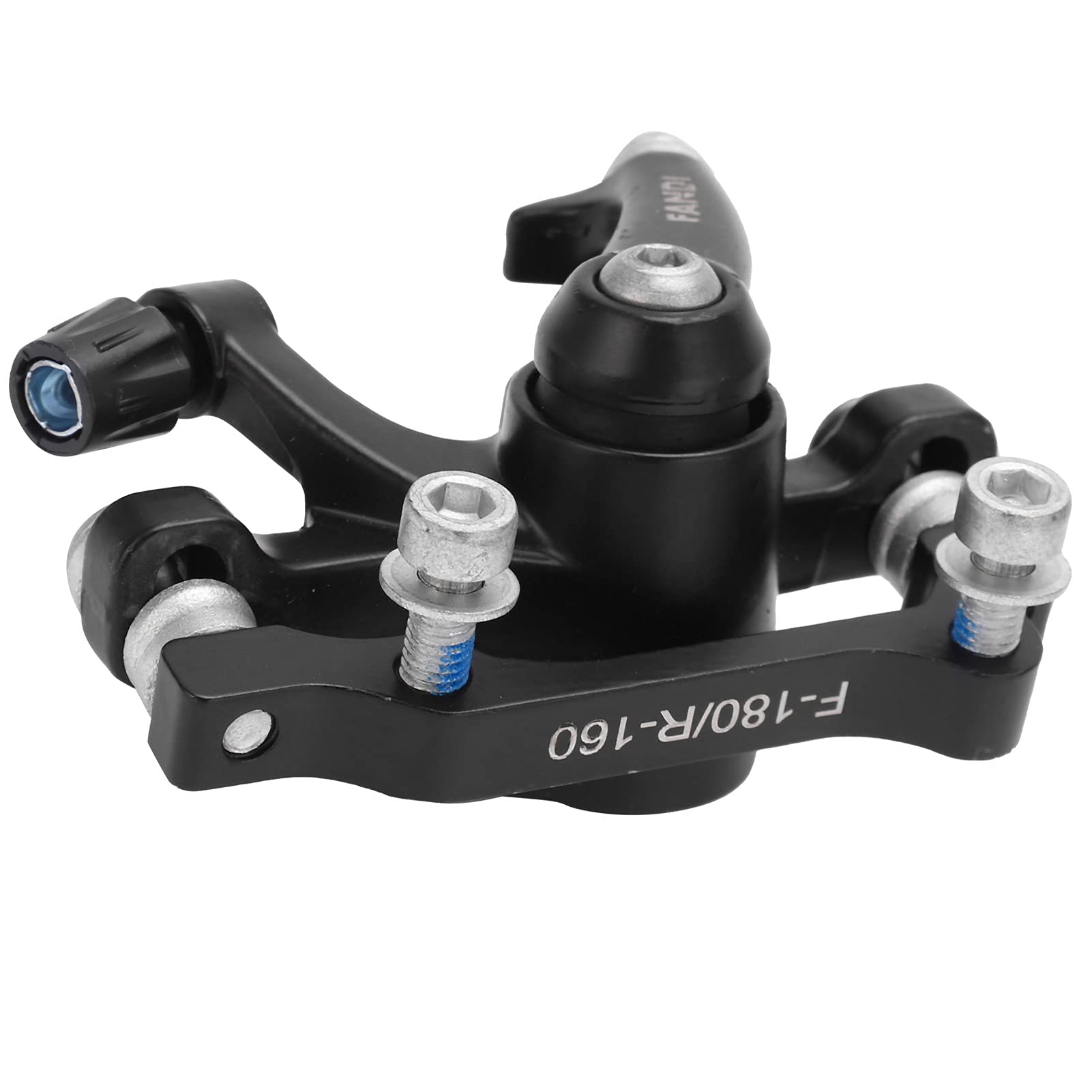 Bicycle Disc Brake, Easy To Install and Remove High‑quality Firm Aluminum Alloy Bike Disc Brake for Rainy Weather(Round rear disc brake)