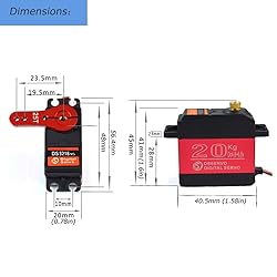 ANNIMOS 20KG Digital Servo High Torque Full Metal