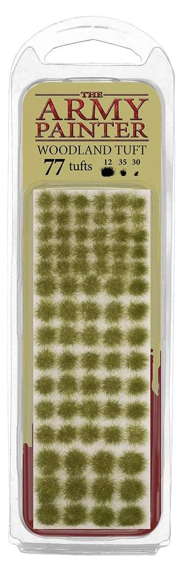 The Army BF4224 Painter Woodland Tuft | 3 Different Sizes | for Realistic Results | Landscape Modelling