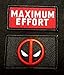 Maximum Effort Deadpool Tactical Morale Hook Patch (2PC Bundle)
