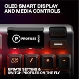 SteelSeries Apex 7 Mechanical Keyboard OLED Display Red Switch German QWERTZ view 6