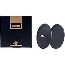 Kase Magnetische Deckel-Set Für 95 Mm Magnetfilter – Aluminium Mit Filzfutter, Stapelbar