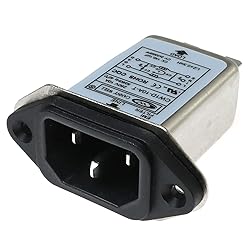 E-Outstanding AC 250V 10A IEC 320 C14 Male Plug 3