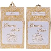 Tyler Candle Glamorous Diva & High Maintenance Sachets Bundle (4 Reusable Glamorous Sachet Each) (Diva&High Maintenance)