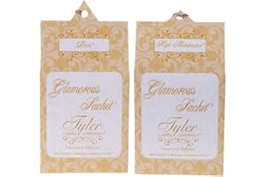 TYLER CANDLE COMPANY Tyler Candle Glamorous Diva & High Maintenance Sachets Bundle (4 Reusable Glamorous Sachet Each) (Diva&High Maintenance)