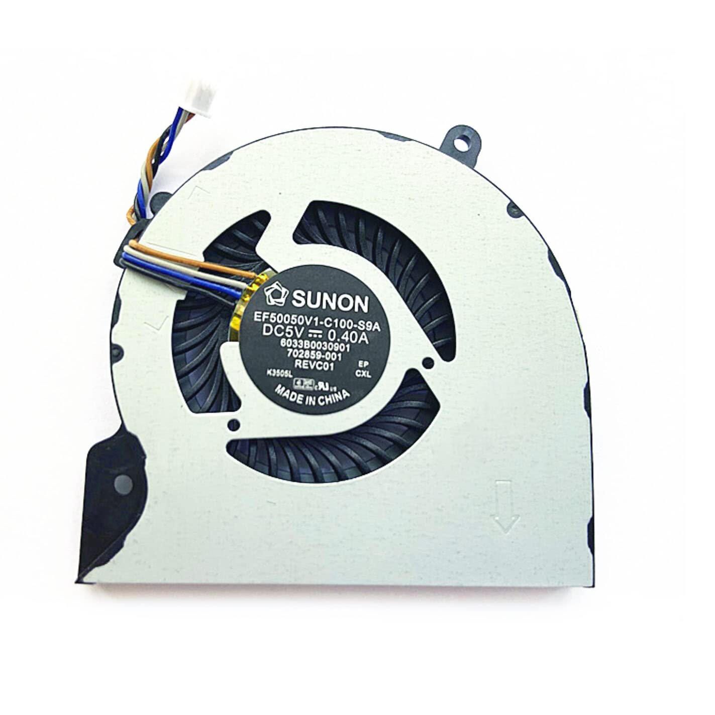 Fleshy Leaf New CPU Cooling Fan Replacement for HP EliteBook 9470 9470M 9480 9480M Series 702859-001 4pins