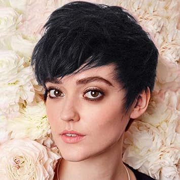 Amazon Com Newness Synthetic Wig Choppy Short Wig For Women