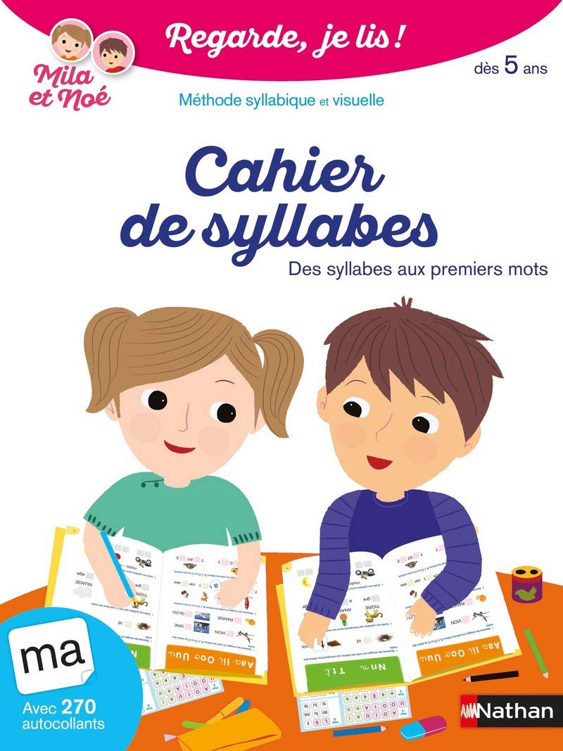Amazon Fr Cahier De Syllabes Et Des Premiers Mots Des 5 Ans Regarde Je Lis Battut Eric Cosneau Olivia Livres