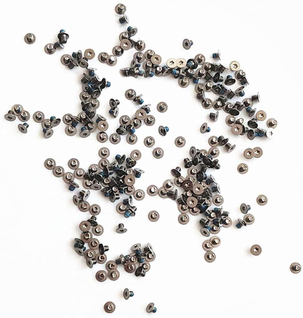 Pardarsey Replacement Keyboard Rivets Screws 50 pcs + Replacement Keyboard Original Screws 50 pcs Compatible with MacBook pro Retina A1706 A1707 A1708 A1989 A1990 A1932 A2159 A2179 A2141