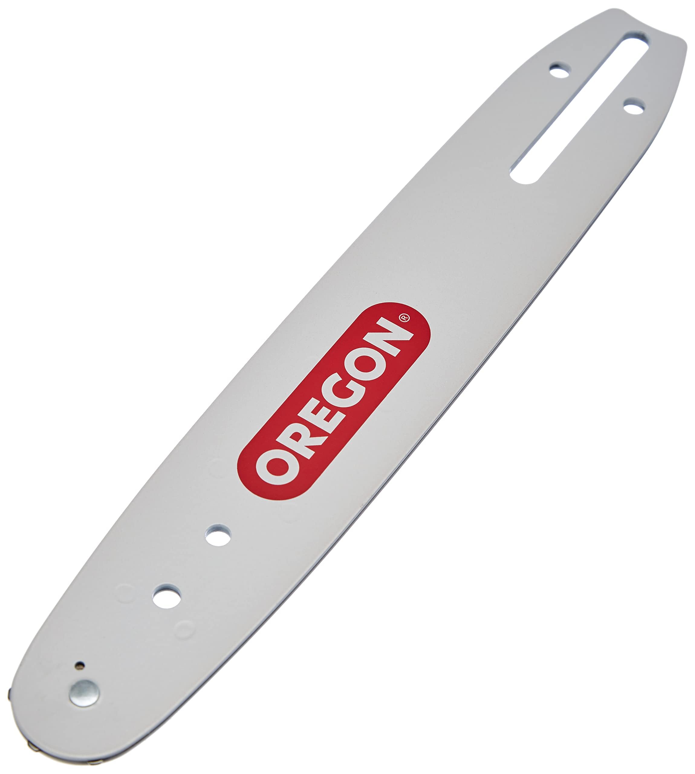 Oregon Chainsaw Guide Bar, 10" Reversible Chainsaw Blade, 25cm Bar, A041 Motor Mount, 3/8" Low Profile Pitch, 1.3mm Gauge, fits Makita, Ryobi, Greenworks & More