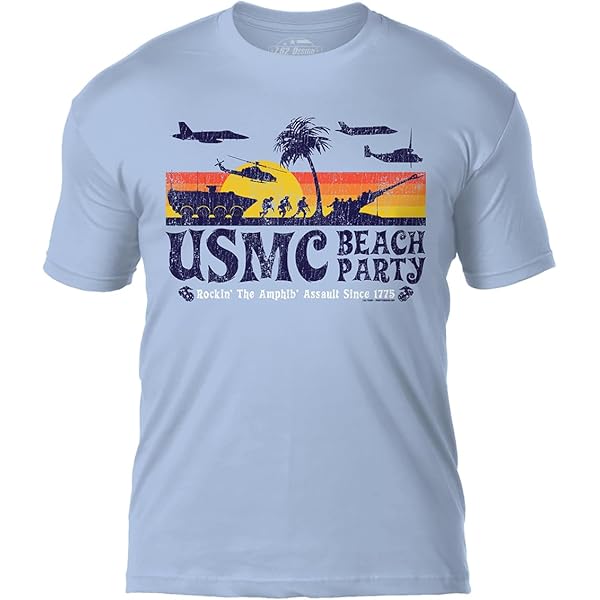 Amazon.com: 7.62 Design USN 'Steel Beach Party' Men's T