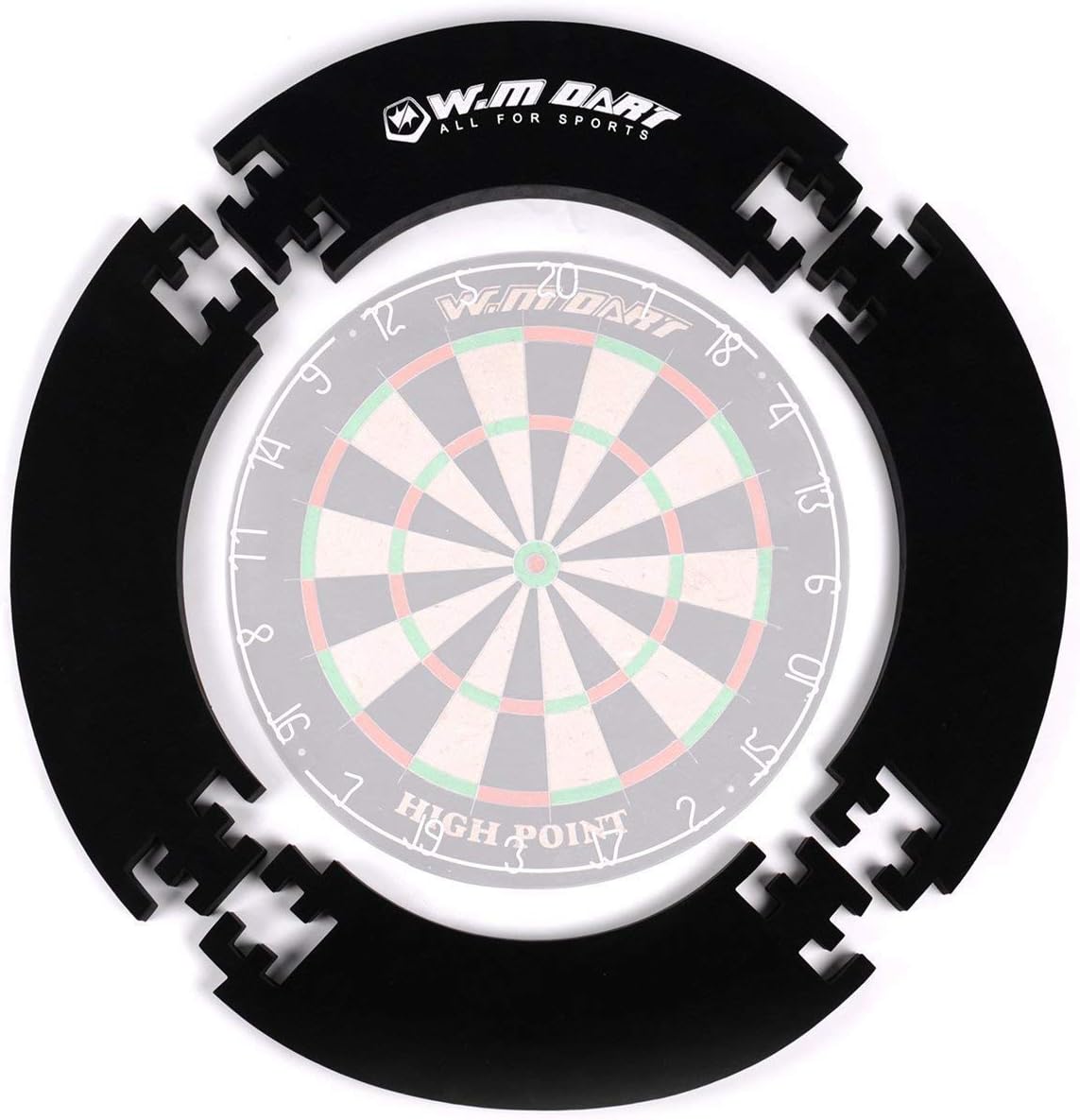 WIN.MAX Dart Board Backboards Dart Backboard EVA Reversible Dart Board Surround Protector Wall Accessories : Sports & Outdoors