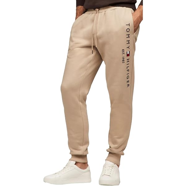 Amazon.com: Tommy Hilfiger Men's Solid Drawstring Jogger Pants (US