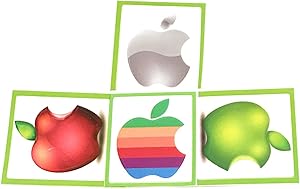 Macbook Logo Vinyl Overlay Sticker Decal - For 11