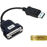 Accell B087B-005B UltraAV DisplayPort to DVI-D Active Single-Link Adapter - AMD EyefinityTM Certified