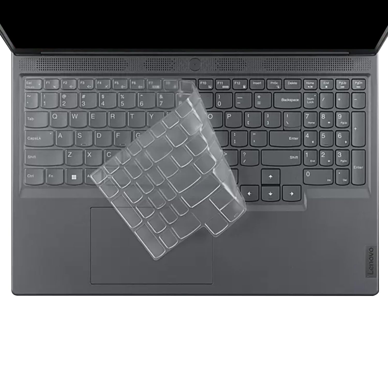 Photo 1 of TPU Keyboard Cover Skin for Lenovo LQQ 15.6" 16" Gen 9/8, Legion Slim 5 5i 7 7i 15.6 16 Gen 9/8, Legion Pro 5 5i 7 7i 16" Gen 9/8/7/6, Legion 5 5i 5p 5pi 7 7i Gen 9/8/7/6 15.6" 16" 17.3", US Layout