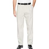 Dockers Men's Classic Fit Signature Lux Cotton Stretch Pants-Pleated (Regular and Big &amp; Tall)