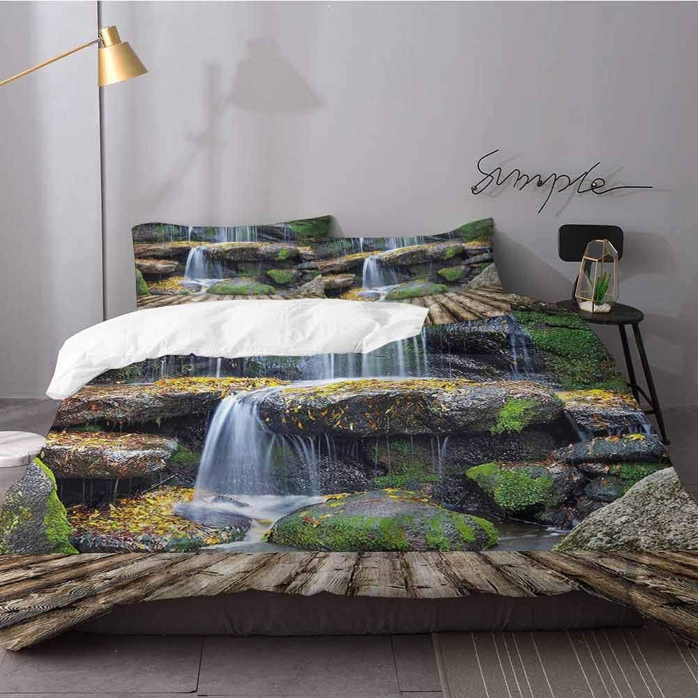 Amazon Com Waterfall Lightweight Bedding Set 3 Pieces Wooden Pier