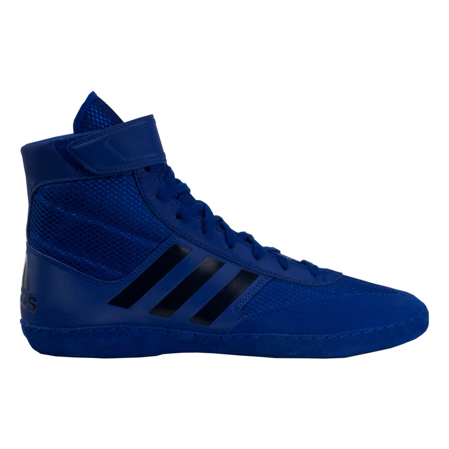 Adidas Combat Speed 5 Men's Wrestling Shoes, Royal/Dark Royal, Size 16 Image