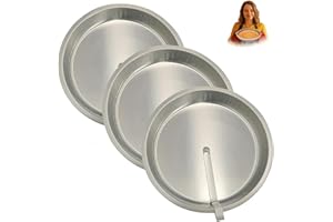 9-Inch Easy Out Cake Pan with Quick Release Lever, Non-Stick Stainless Steel Baking Pan for Cheesecake & Chiffon, Oven-Safe f