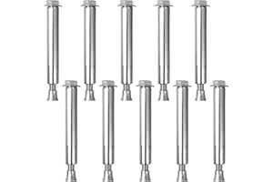 CORHAD 10Pcs Driveway Expansion Bolt Fasteners Anchor Bolts for Speed Bumps Heavy-Duty Expansion Screws for Asphalt and Installation