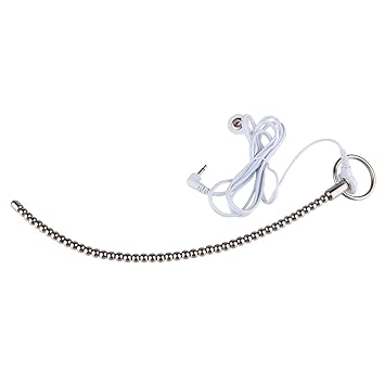 BEWISH Penis Stick Stromschlag Elektro Perlen Dilator Harnröhren Plug Pelen Penis Plug Elektro Cockring Harnröhrenkatheter An