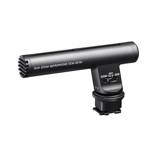 title=Sony ECM-GZ1M Microfono zoom direzionale, Nero