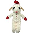 Multipet Lambchop with Santa Hat, 13" Holiday Dog Toy (Pack of 1)
