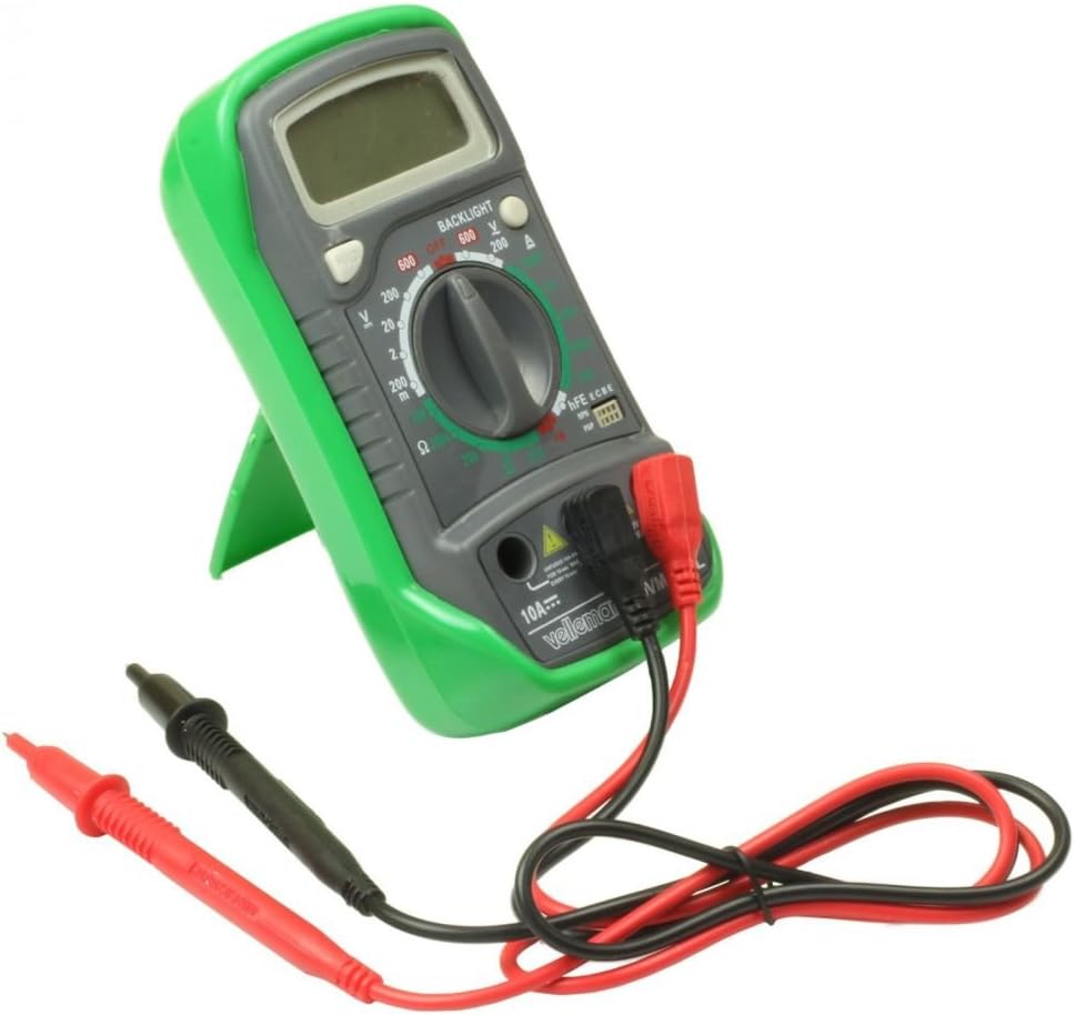 Velleman DVM850BL 10A 3 1/2 Dmm W/Hold Function & Backlight by Velleman ...