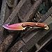 CIMA Real CS:GO Gut Knife Counter Strike CSGO Knives Fixed Blade Tactical Hunting Survival Knives (Gradient Color)