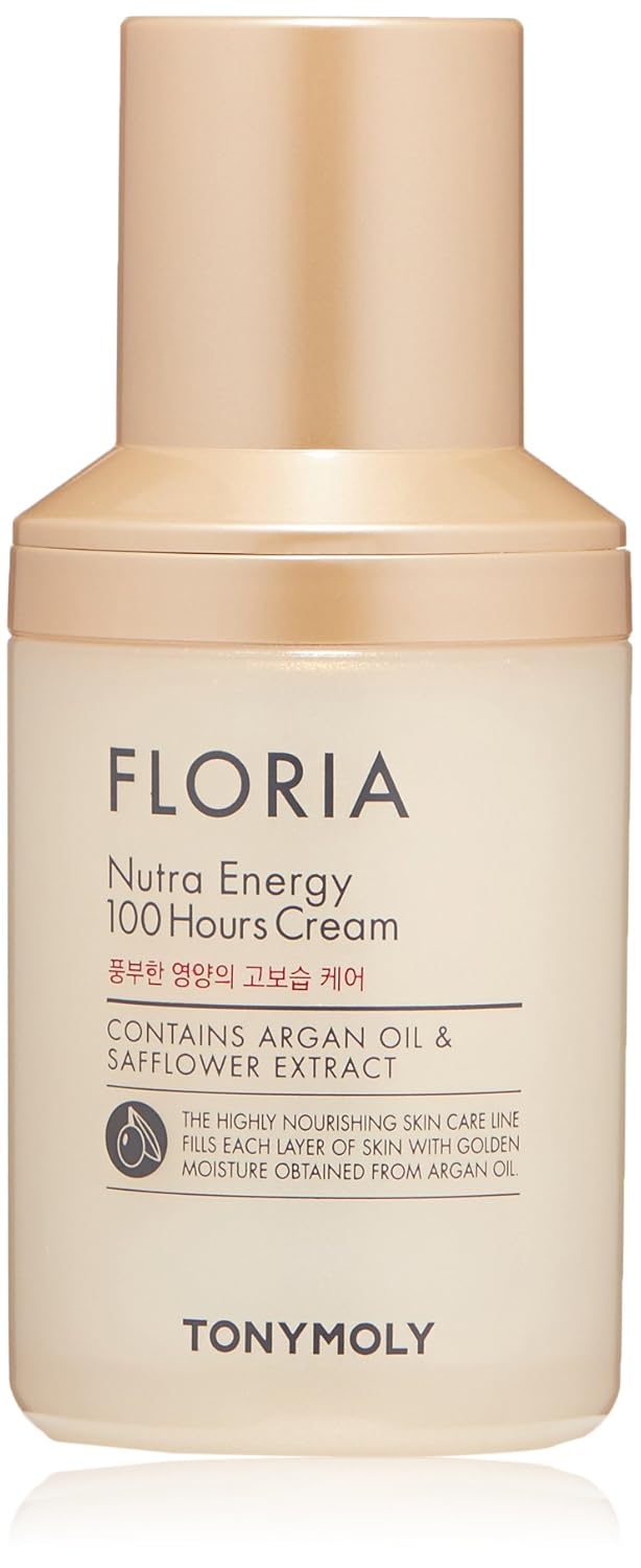 TONYMOLY Floria Nutra Energy 100 Hours Cream, 1.7 Fl Oz