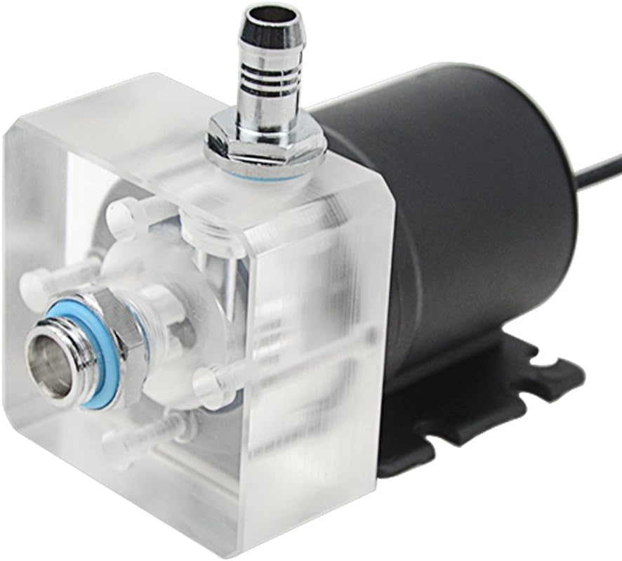 BXQINLENX 600L/H 19W DC12V CPU Cooling Heat Exchanger Water Pump Tank 186 ml CO2 Cooler - Image 4