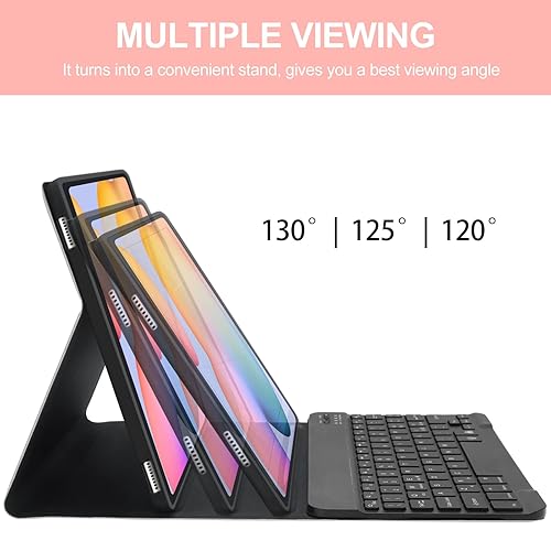 YEHOBU S6 Lite Case with Keyboard, Colors Backlit