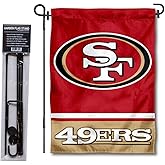 San Francisco 49ers Garden Flag with Stand Holder