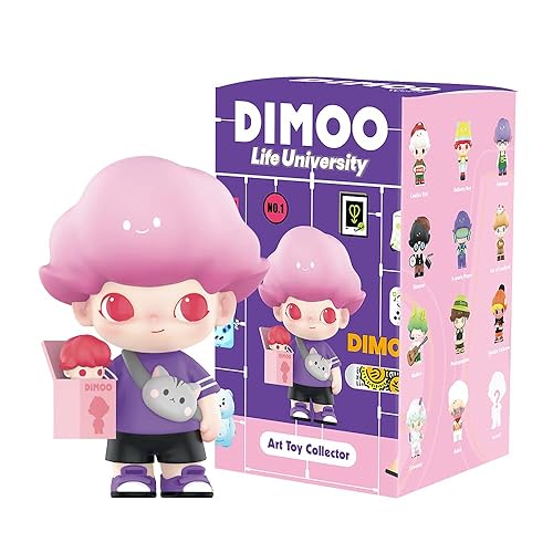 pop mart Dimoo Life University Series-1PC Blind Box Toy Box Bulk