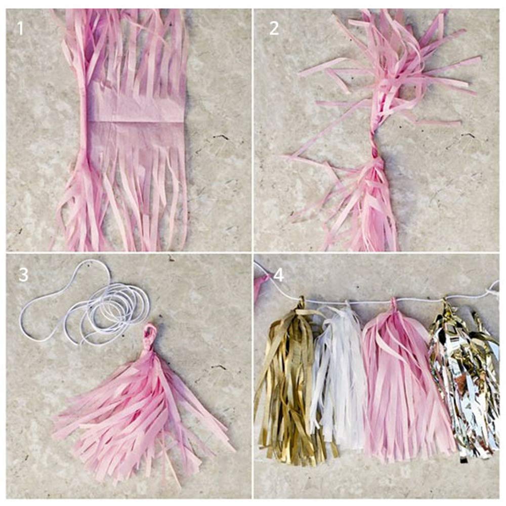 Гирлянда тассел как собрать