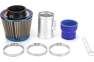 Torvex Air Intake Kit, Cold Air Filter Compatible with Honda 2009-2011 Fit 2008-2011, Engine Induction System, Air Intake Fil