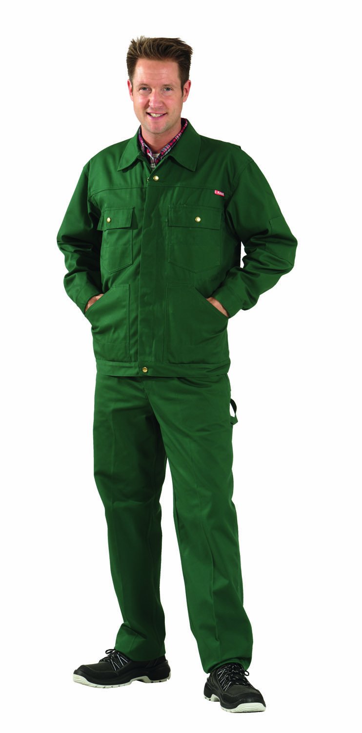 Planam 212106 Size 106 "MG 300" Waisted Jacket - Mid Green