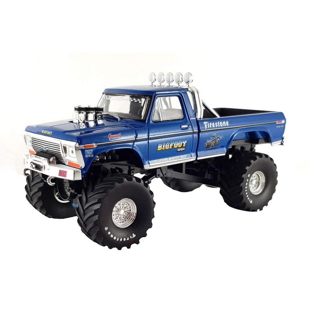 Greenlight 86097 Monster Collectible Miniature Car, Blue Metal