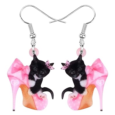 black cat heels