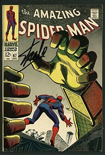 Stan Lee Signed Amazing Spider-Man #67 Comic Book Mysterio PSA/DNA #W18604
